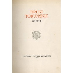 Druki toruńskie XVI wieku