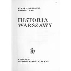 Historia Warszawy