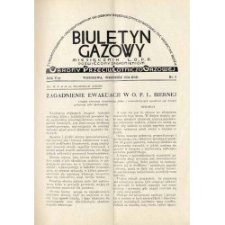 Biuletyn Gazowy Miesięcznik L.O.P.P. poświęcony zagadnieniom ochrony przeciwlotniczo-gazowej. R.5 (1934). Nr 9 (wrzesień 1934) /