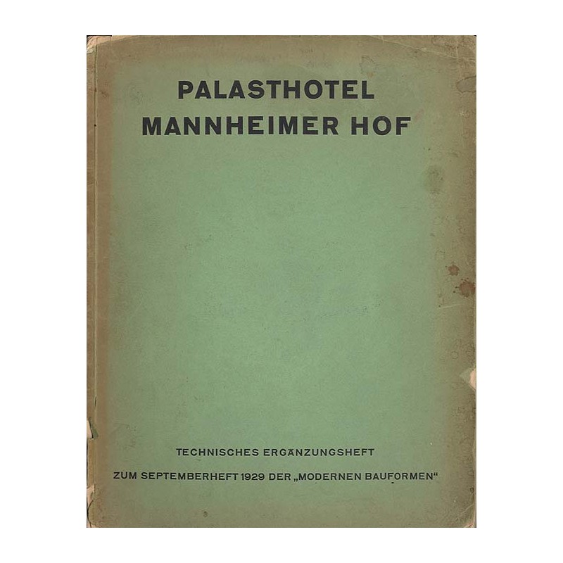 Ein neuzeitlicher Grossbau von der Fundierung bis zur Vollendung. Erläutert an dem Beispiel des gemeinsam mit Professor Fritz Be