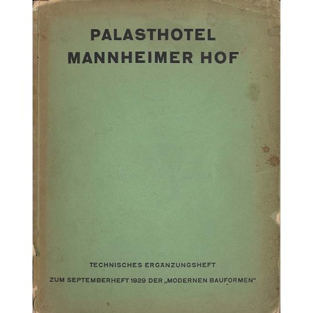 Ein neuzeitlicher Grossbau von der Fundierung bis zur Vollendung. Erläutert an dem Beispiel des gemeinsam mit Professor Fritz Be