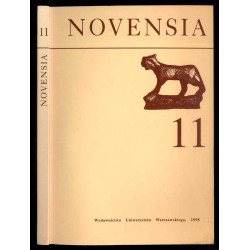Novensia [Novaensia]. Badania ekspedycji archeologicznej Uniwersytetu Warszawskiego w Novae. Studia i materiały. [T.11 (1998)]
