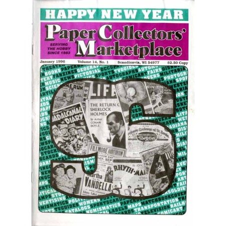 PCM Paper, Collectors' Marketplace. Vol.14 (1996). Nr 1 (January 1996)