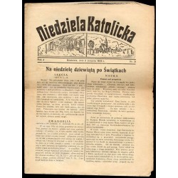 Niedziela Katolicka. R.4 (2 VIII 1936) nr 31