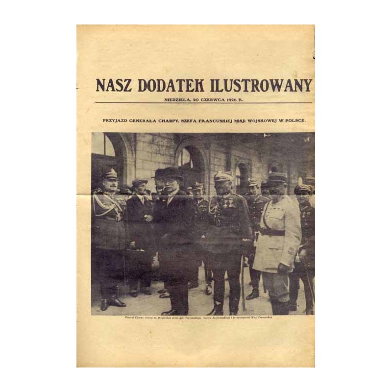 Nasz Dodatek Ilustrowany. (1926). (20 czerwca 1926)