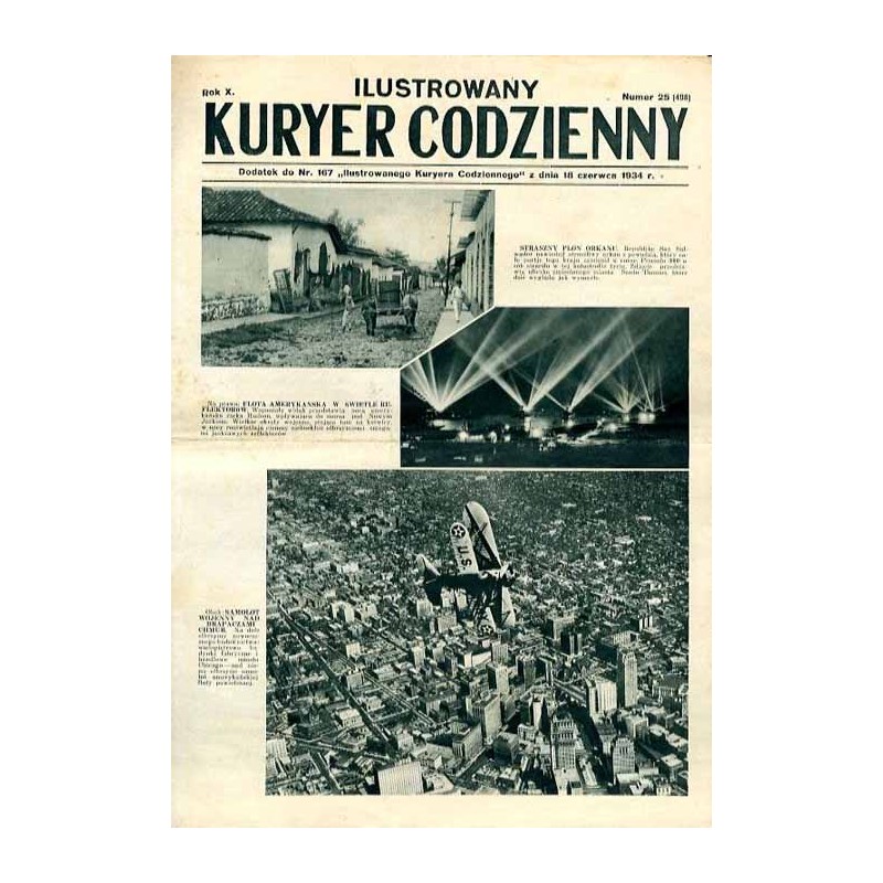 Ilustrowany Kurier Codzienny. Bezpłatny dodatek tygodniowy "Ilustrowanego Kuriera Codziennego" do nr 167. R.10 (1934). Nr 25 (49