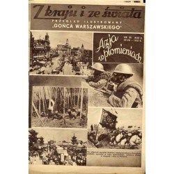 Z Kraju i ze Świata. Przegląd ilustrowany "Gońca Warszawskiego". R.2 (1937). Nr 35 (29 sierpnia 1937)