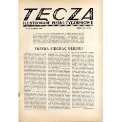 Tęcza. Ilustrowane pismo tygodniowe. R. 2 (1928). Z. 42 (20 października 1928) / Stanisław Błoński / Wiślica pow. Busko-Zdrój /