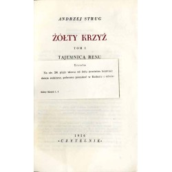 Żółty krzyż. 3t