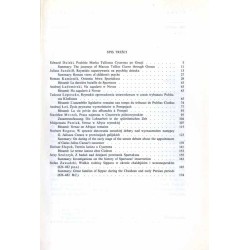 Acta Universitatis Wratislaviensis. Antiquitas. T.16 (1992)