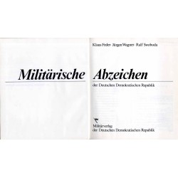Militärische Abzeichen der Deutschen Demokratischen Republik