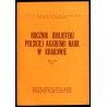 Rocznik Biblioteki Polskiej Akademii Nauk w Krakowie. R.22 (1976)