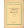 Protokoły posiedzeń Komisji Edukacji Narodowej 1773-1785