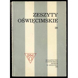 Zeszyty Oświęcimskie. Nr 20 (1993)