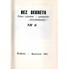 Bez Dekretu. Pismo członków i sympatyków "Solidarności". 1985. Nr 6 (Kwiecień 1985)