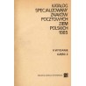 Katalog specjalizowany znaków pocztowych ziem polskich 1985. 2cz. w 2 vol