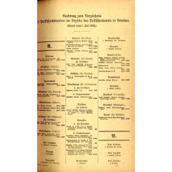 Nachtrag zum Verzeichnis der Postscheckkunden bei den Postscheckämtern im Reichs-Postgebiet. 1918 [...] Nach dem Stande vom 1. J