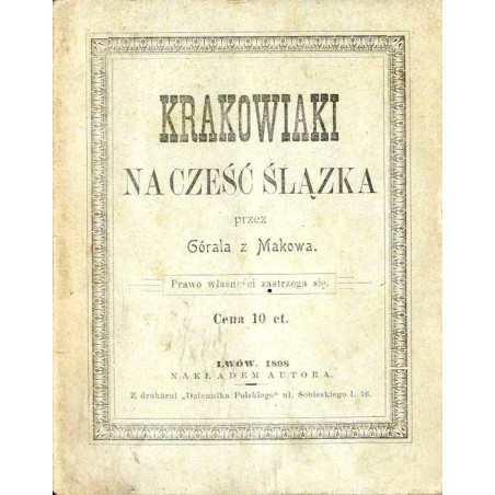 Krakowiaki na cześć Ślązka