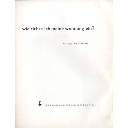 Wie richte ich meine wohnung ein?