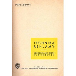 Technika reklamy. Dekorowanie okien wystawowych
