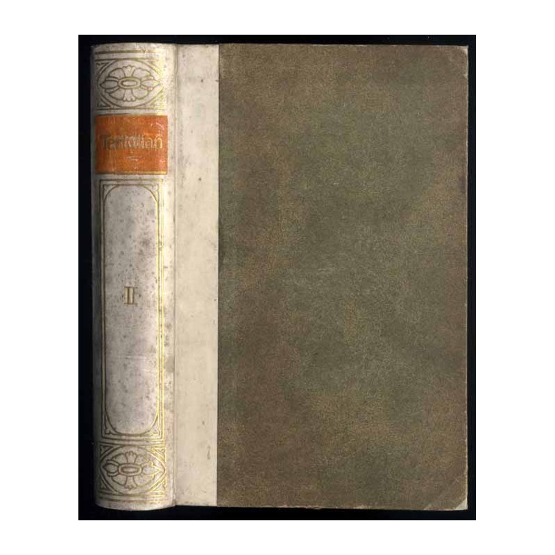 Bibliothek der Kirchenväter. Eine Auswahl Patristischer Werke in deutscher übersetzung. Reihe 1. B. 24: Tertulian: Ausgewählte S