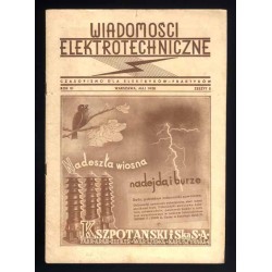 Wiadomości Elektrotechniczne. R.6 (1938). Z.1-11
