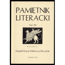 Pamiętnik Literacki. T.12