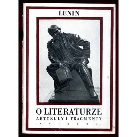 O literaturze. Artykuły i fragmenty