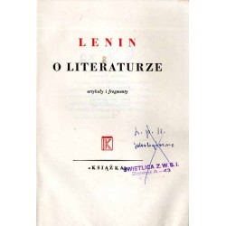 O literaturze. Artykuły i fragmenty