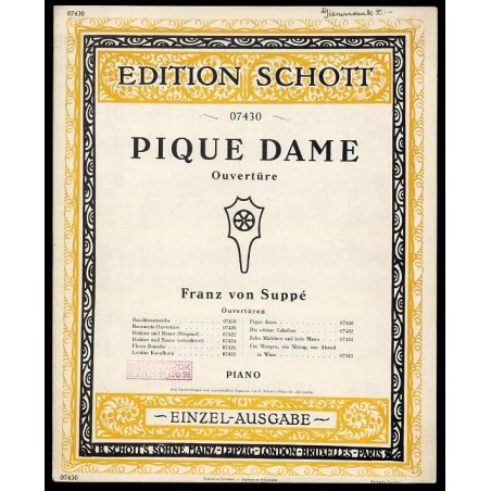 Pique Dame. Ouvertüre