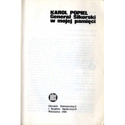 Generał Sikorski w mojej pamięci