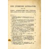 Die jüdische Literatur. T.1: Bibel, Apokryphen und jüdisch-hellenistisches Schrifttum