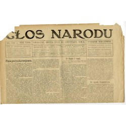 Głos Narodu. R.26 (1916). Nr 570 (29 listopada 1916). Wydanie wieczorne