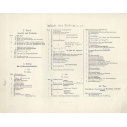 Die Baukunde mit besonderer Berücksichtigung des Hochbaues und der einschlägigen Baugewerbe. 17 Plantafeln zum I. Band (I-XVII)