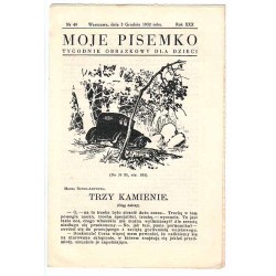 Moje Pisemko. R.30 (1932). Nr 49 (3 grudnia 1932)
