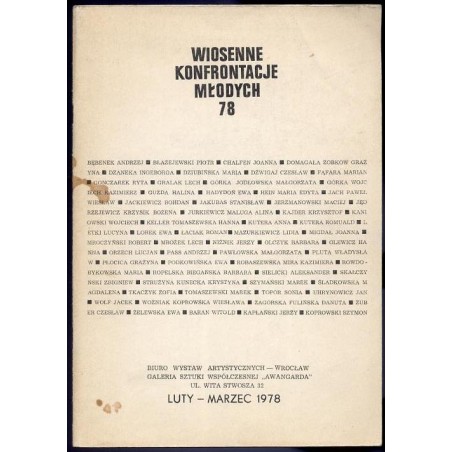 Wiosenne Konfrontacje Młodych 78