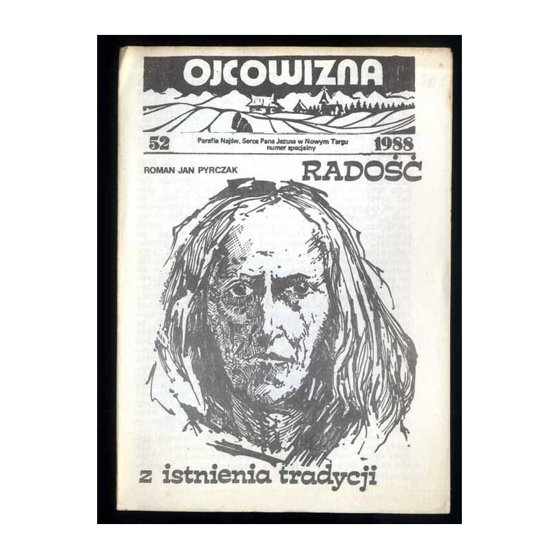 Ojcowizna. Nr 52 (1988). Numer specjalny