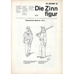 Die Zinnfigur. Monatsschrift für Sammler und Liebhaber kulturhistorischer Zinnfiguren. 24. Jahrgang (1975). Nr 10 (15. Oktober 1