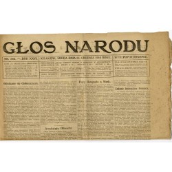 Głos Narodu. R.26 (1916. Nr 582 (13 grudnia 1916). Wydanie popołudniowe