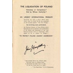 The liquidation of Poland. Voluntary or compulsory? And by whose authority?