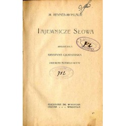 Tajemnicze słowa