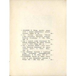 Katalog licytacji bibljofilskiej urządzonej staraniem T-wa Bibljofilów Polskich w Warszawie dla uczestników Drugiego Zjazdu Bibl