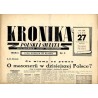 Kronika Polski i Świata. Ilustrowane pismo tygodniowe. R.1 (1938). Nr 7 (27 lutego 1938) / Masoneria / Tadeusz Frenkiel