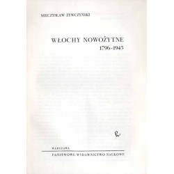Włochy nowożytne 1796-1945