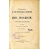 [Rocznik Samborski] Wydawnictwo na cele dobroczynne samborskie. XIII. Rocznik. Nowa serja illustrowana (1889-1890)