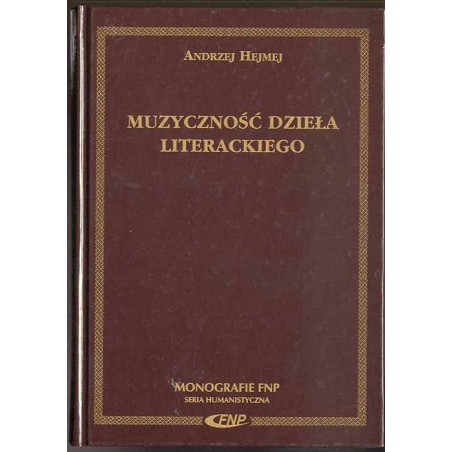 Muzyczność dzieła literackiego