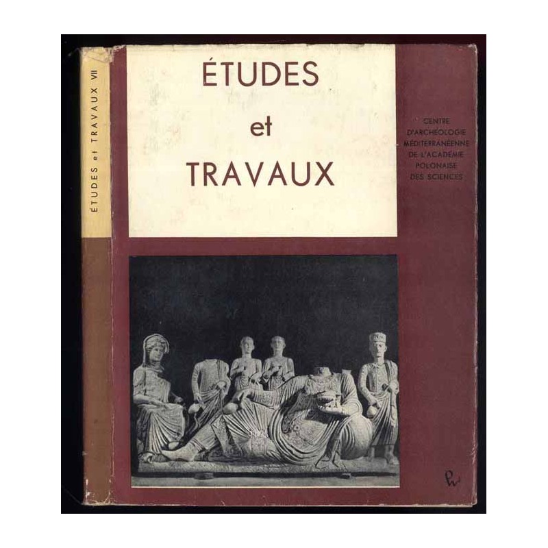 Studia i Prace  Études et Travaux. T.7 (1973)