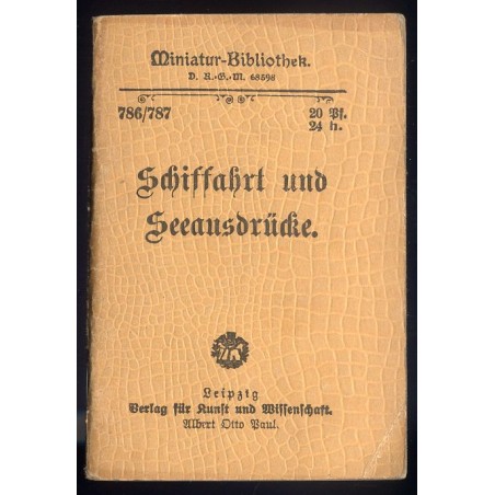 Schiffahrt und Seeausdrücke