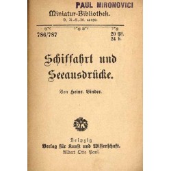 Schiffahrt und Seeausdrücke