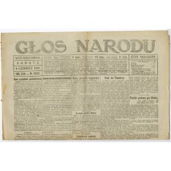 Głos Narodu. R.25 (1917). Nr 136 (9 czerwca 1917). Wydanie wieczorne